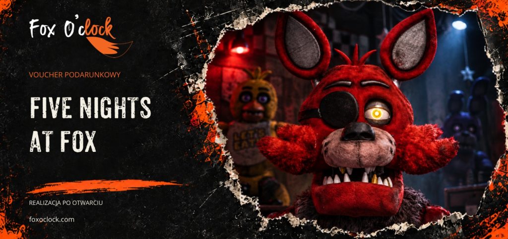 Voucher Fox O'Clock – Five Nights at Fox